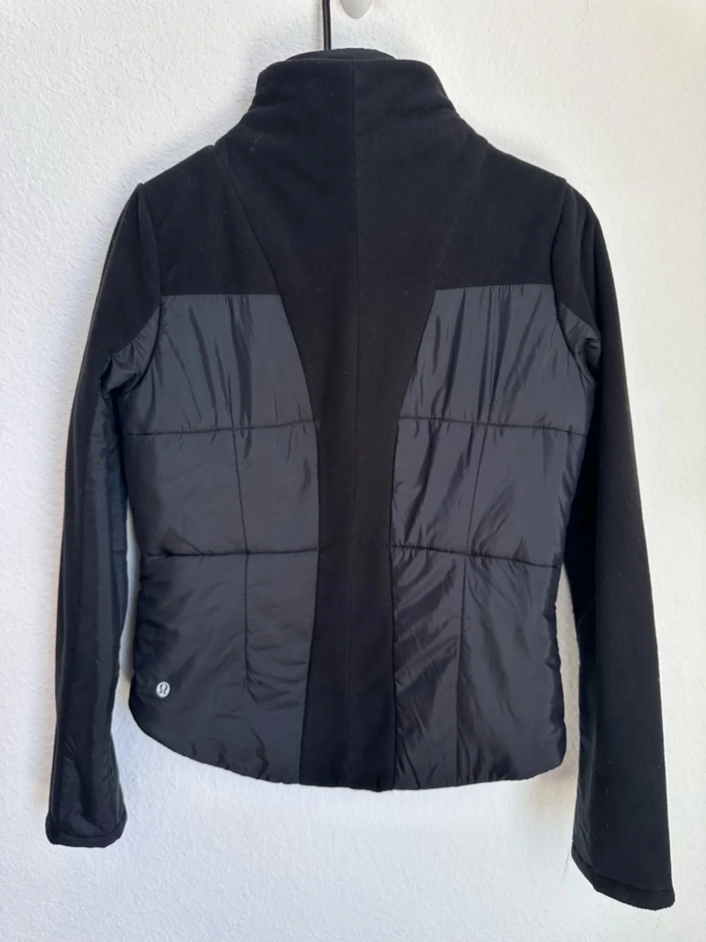 Lululemon St Moritz Black Fleece Lined Windproof Jacket 6